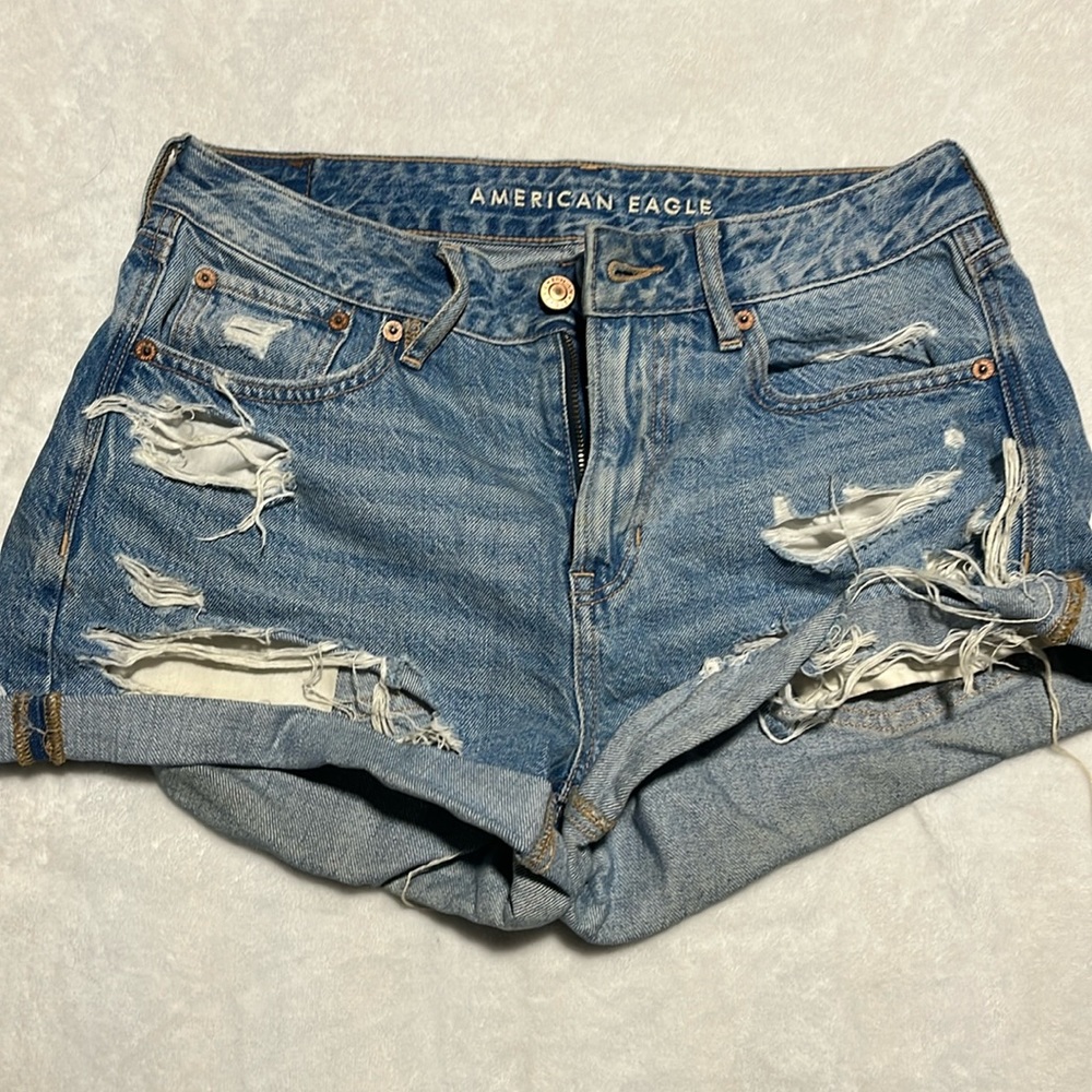 American eagle denim shorts